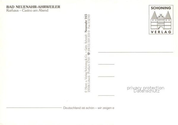 Ahrweiler Ahr Kurhaus Casino am Abend – Bild 2