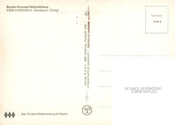 Parzham Weng Bruder Konrad Geburtshaus – Bild 2
