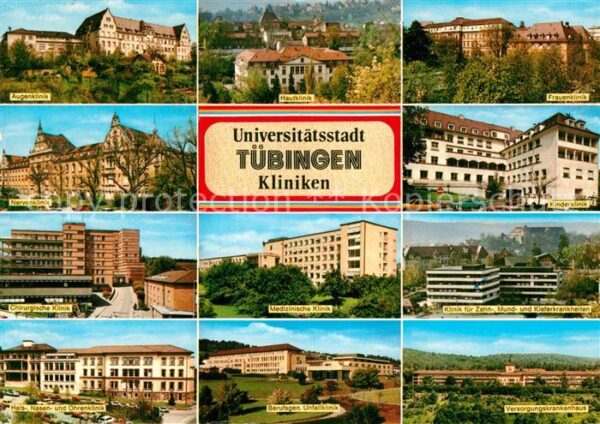 Tuebingen Universitätsstadt Kliniken