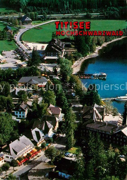 Titisee-Neustadt Fliegeraufnahme Seepartie