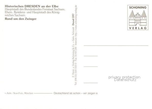 Dresden Fliegeraufnahme Zwinger – Bild 2