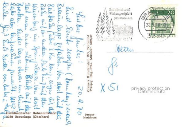 Braunlage Fliegeraufnahme – Bild 2