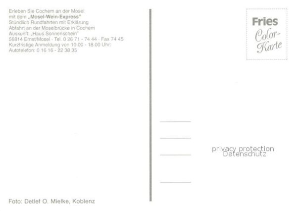 Ernst Cochem Mosel-Wein-Express – Bild 2