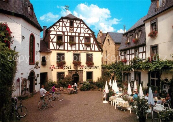 Beilstein Mosel Marktplatz Fachwerk