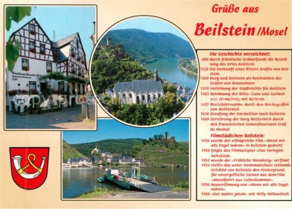 Beilstein Mosel Moselpartie Fährenanlegestelle