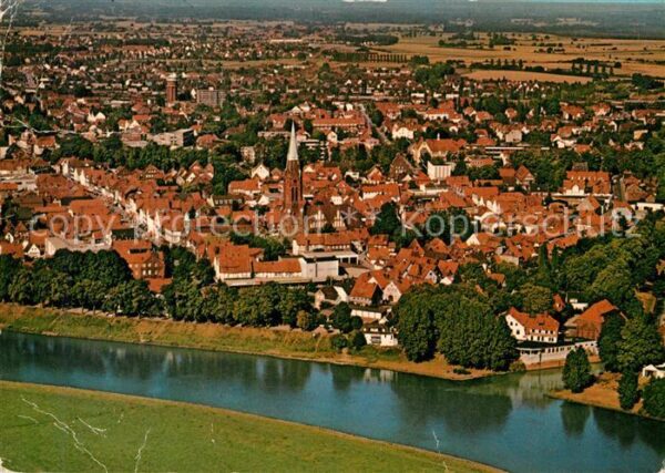 Nienburg Weser Fliegeraufnahme