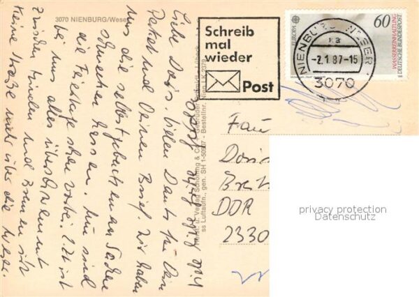 Nienburg Weser Fliegeraufnahme – Bild 2