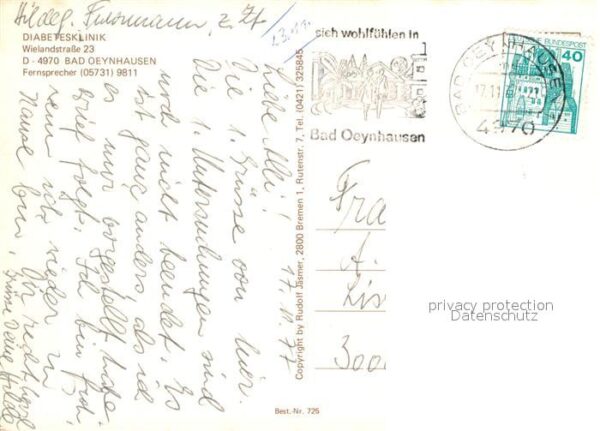 Oeynhausen Bad Diabetesklinik – Bild 2