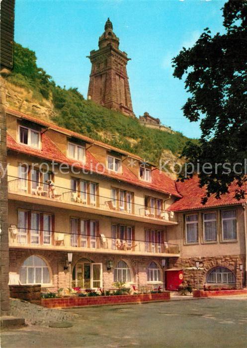 Kyffhaeuserdenkmal mit Erholungsheim Glückauf