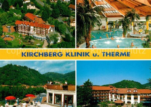 Bad Lauterberg Fliegeraufnahme Kirchberg-Klinik und Th