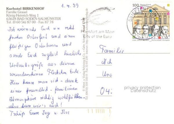 Salmuenster Bad Soden Kurhotel Birkenhof – Bild 2