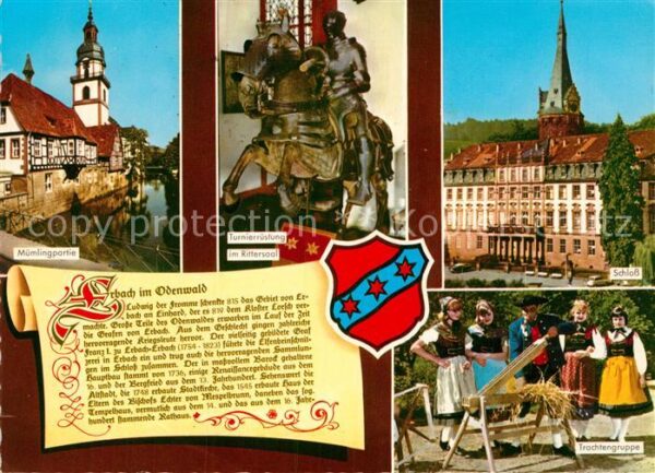Erbach Odenwald Mümlingpartie Turnierrüstung im Ritters