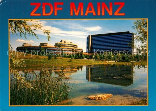 Mainz Rhein ZDF Verwaltungsgebäude und Sendezentrum