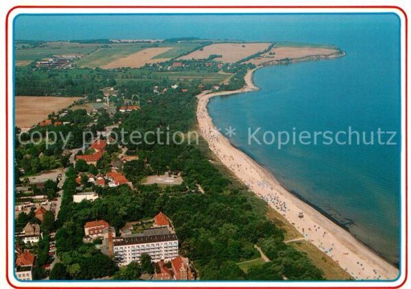Boltenhagen Ostseebad Fliegeraufnahme mit Strand