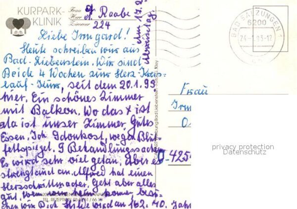 Bad Salzungen Kurpark Klinik – Bild 2