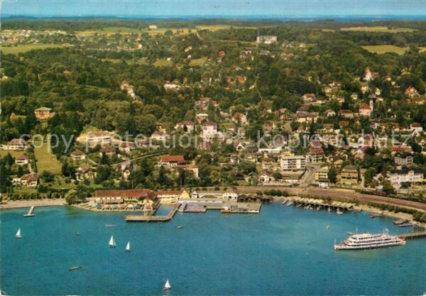 Starnberg Fliegeraufnahme mit See und Söcking