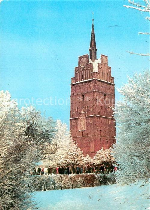 Rostock Kröpeliner Tor im Winter