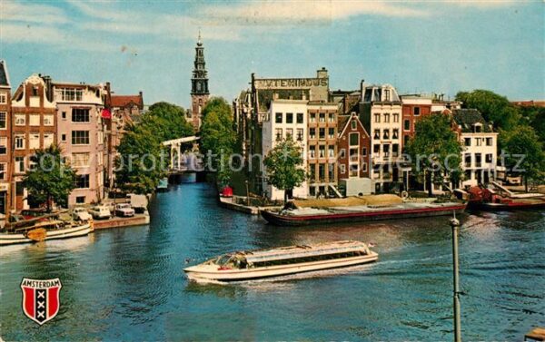Amsterdam Niederlande Binnen Amstel en Groenburgwal Ausflugsb