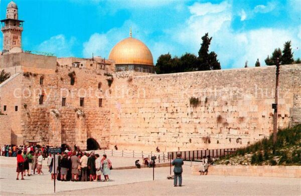 Jerusalem Yerushalayim Western Wall Klagemauer