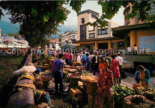 Madeira Portugal Mercado dos Lavradores Markt