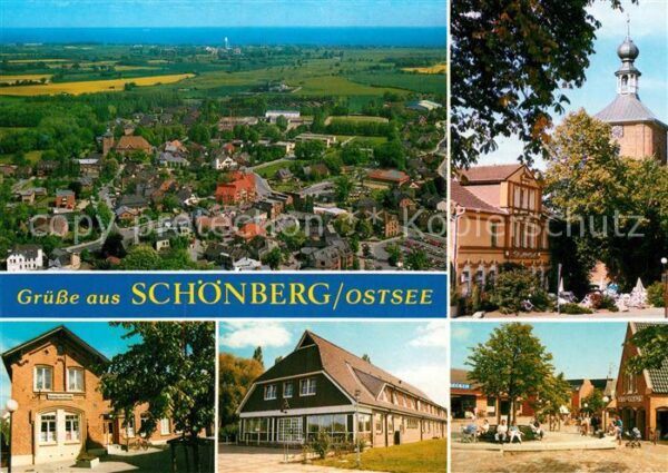 Schoenberg Holstein Landschaftspanorama Kirche Platz Heimat