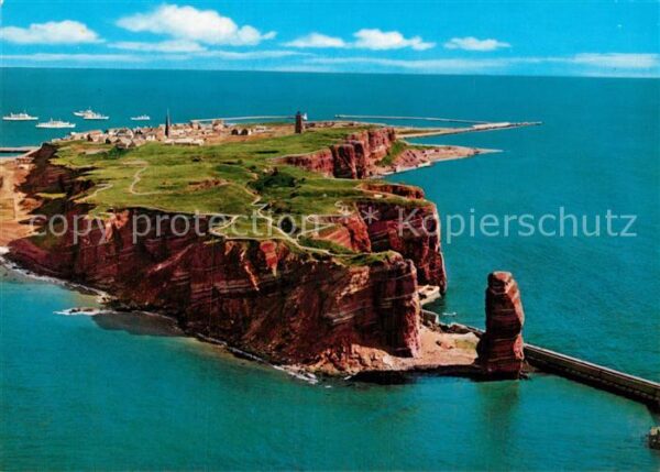 Insel Helgoland Nordwestküste und Oberland Lange Anne N