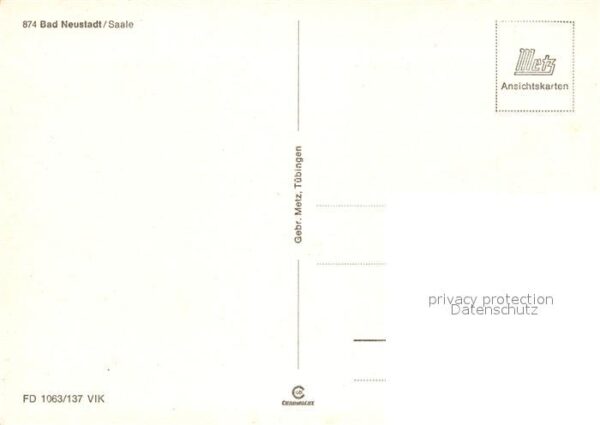 Bad Neustadt Stadtpanorama Wappen – Bild 2