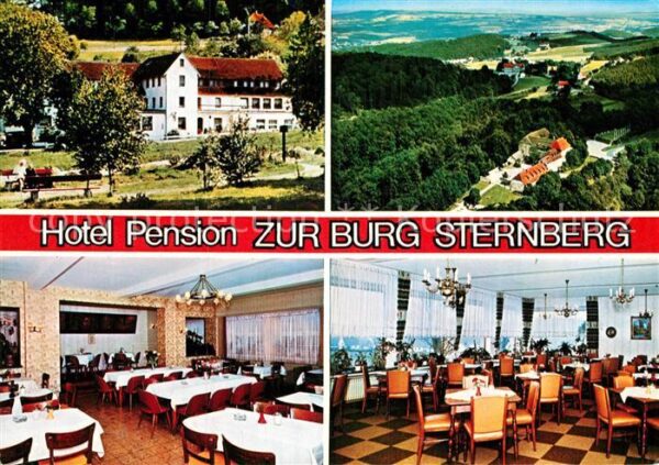 Linderhofe Hotel Pension Zur Burg Sternberg Restau