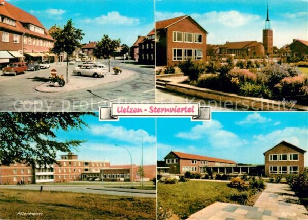 Uelzen Lueneburger Heide Sternviertel Sternplatz Altenheim Schul