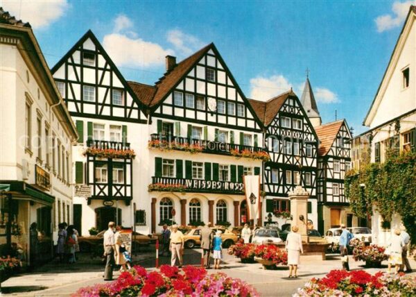 Bad Orb Marktplatz Altstadt Fachwerkhäuser