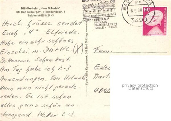 Bad Driburg Diät Kurheim Haus Schadek Zur Rosenmühl – Bild 2