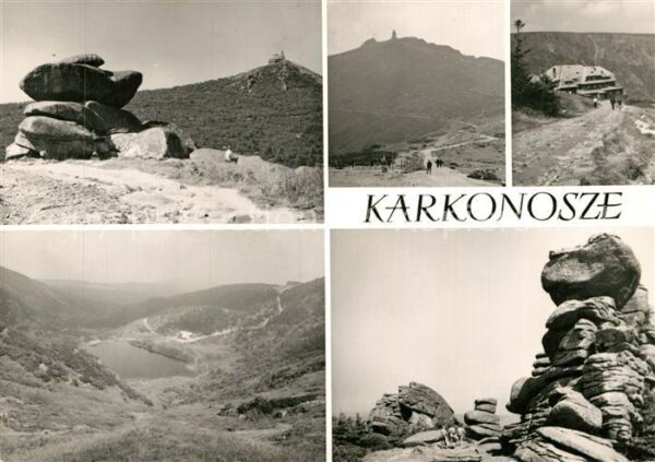 Karkonosze Landschaftspanorama Riesengebirge Bergh