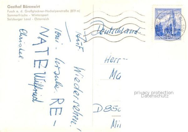 Fusch Grossglocknerstrasse Gasthof Bärenwirt Grossglockner Hochalp – Bild 2