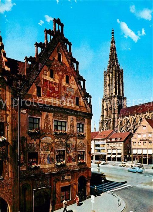 Ulm Donau Rathaus Ulmer Münster Höchste Kirchturm