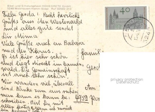 Wickhausen Bibelheim Erholungsheim Hohegrete GmbH – Bild 2