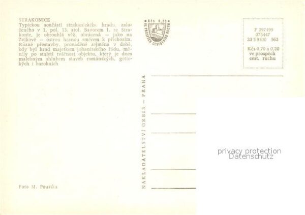 Strakonice Strakonitz Typickou soucasti strakonickeho hradu B – Bild 2