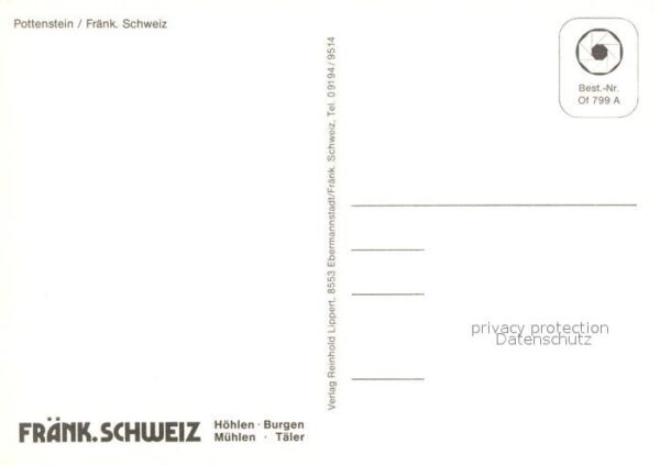 Pottenstein Oberfranken Altstadt Fachwerkhaus Burg – Bild 2