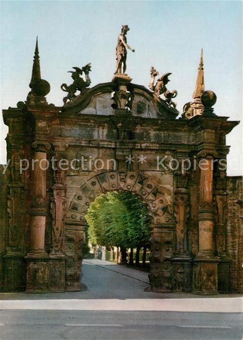 Bueckeburg Schloss Schlosstor um 1601 Bekrönung He