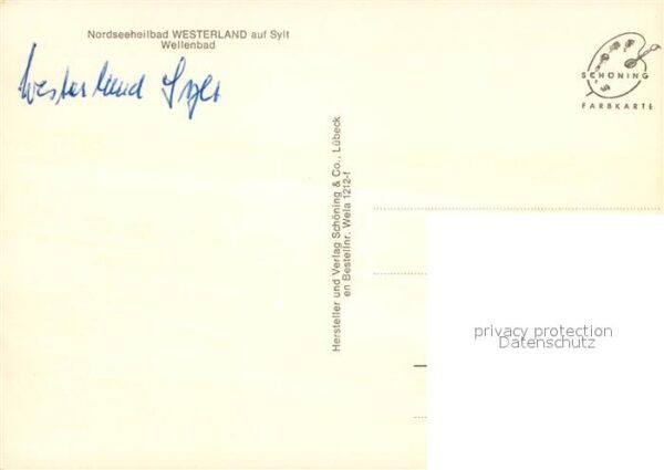 Westerland Sylt Wellenbad Nordseeheilbad – Bild 2