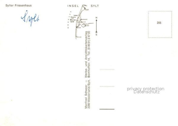 Westerland Sylt Sylter Friesenhaus – Bild 2