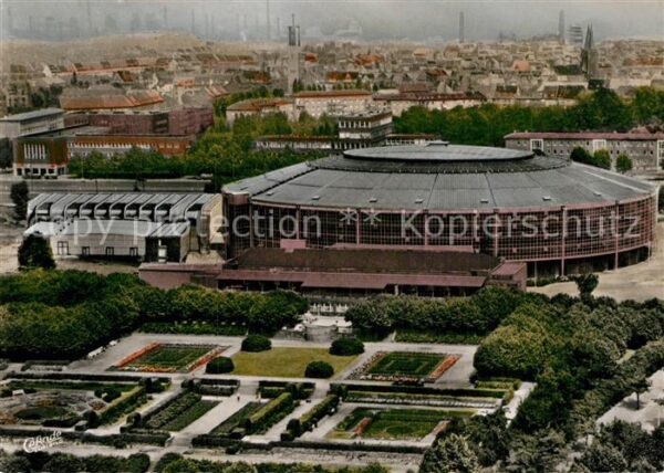 Dortmund Westfalenhalle mit Rosenterrasse