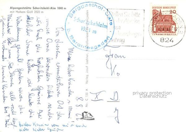 Berchtesgaden Alpengaststätte Scharitzkehl Alm mit Ho – Bild 2