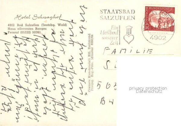 Bad Salzuflen Hotel Schwaghof Fliegeraufnahme – Bild 2