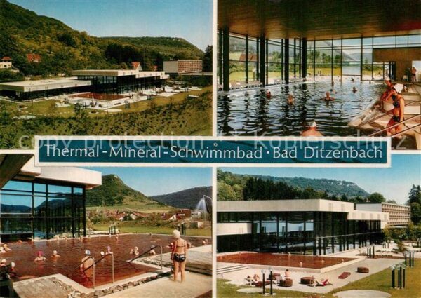 Bad Ditzenbach Thermal Mineral Schwimmbad mit Kurklini