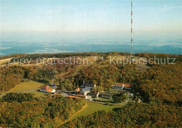 Bischofsheim Rhoen Kloster Kreuzberg Fliegeraufnahme