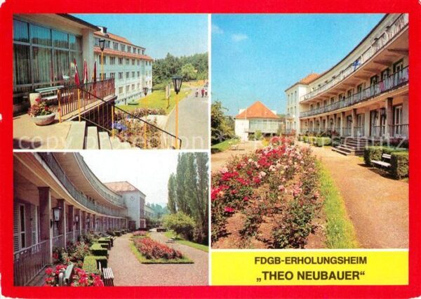Tabarz FDGB Erholungsheim Theo Neubauer