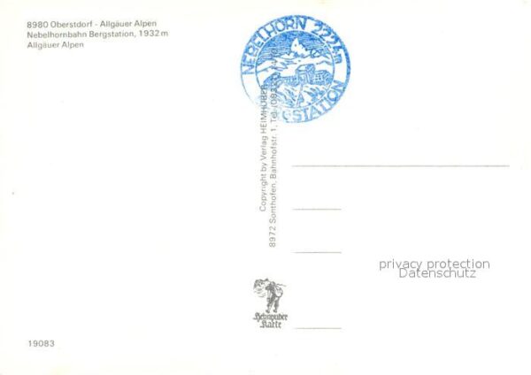 Oberstdorf Nebelhorn Gipfel Nebelhorn Bahn Bergsta – Bild 2