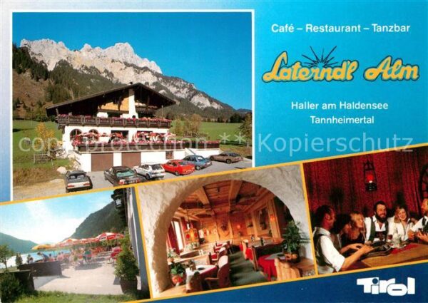 Haller Tirol Laterndl Alm Terrasse Restaurant Gastst