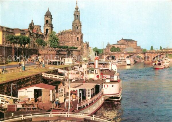 Dresden Brühlsche Terrasse Dampferanlegestelle