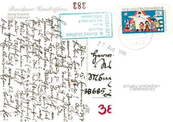 Fredelsloh Bunzlauer Handtöpferei Georg Greulich – Bild 2